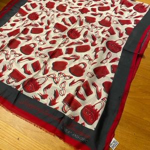 100% AUTHENTIC Moschino Vintage Shawl